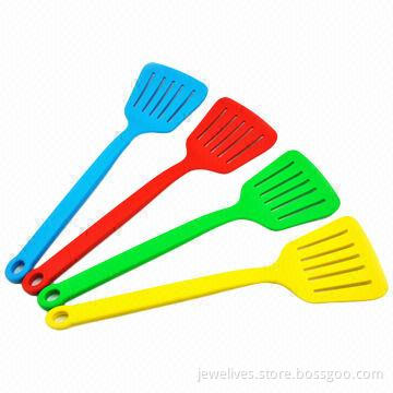 Food-grade Silicone Shovels/Turner with Nylon Inside, Silicone Pasta Utensils, Sized 31.3 x 9 x 2cm